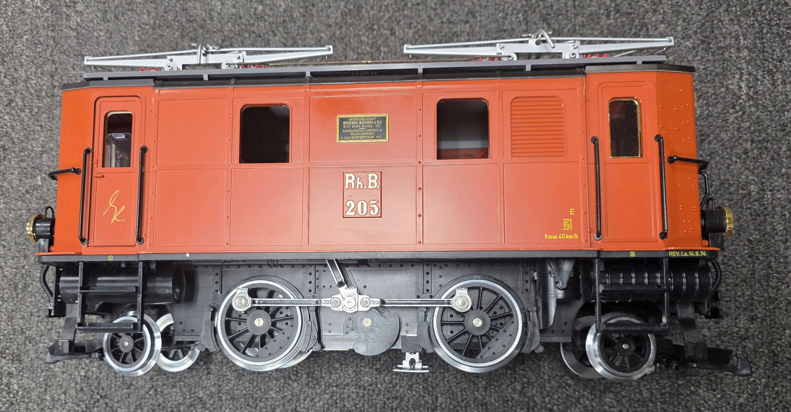 LGB G-Scale 2045 Train Swiss Railway Locomotive (1 of 6)