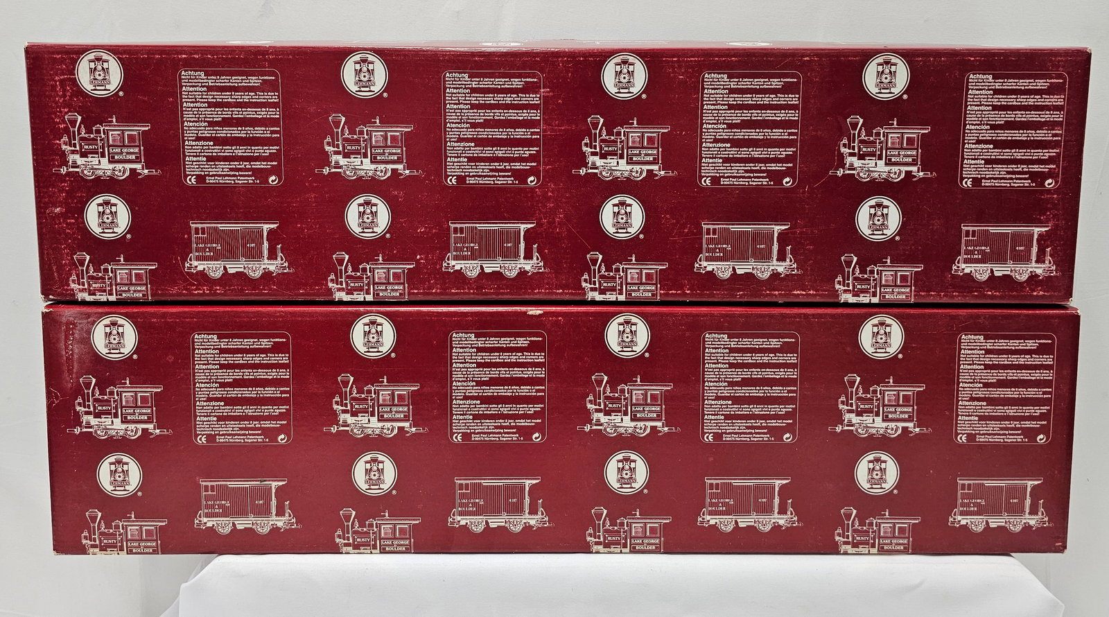 LGB G-Scale Amtrak Passenger Car Lot of 2 (NIB) (1 of 2)