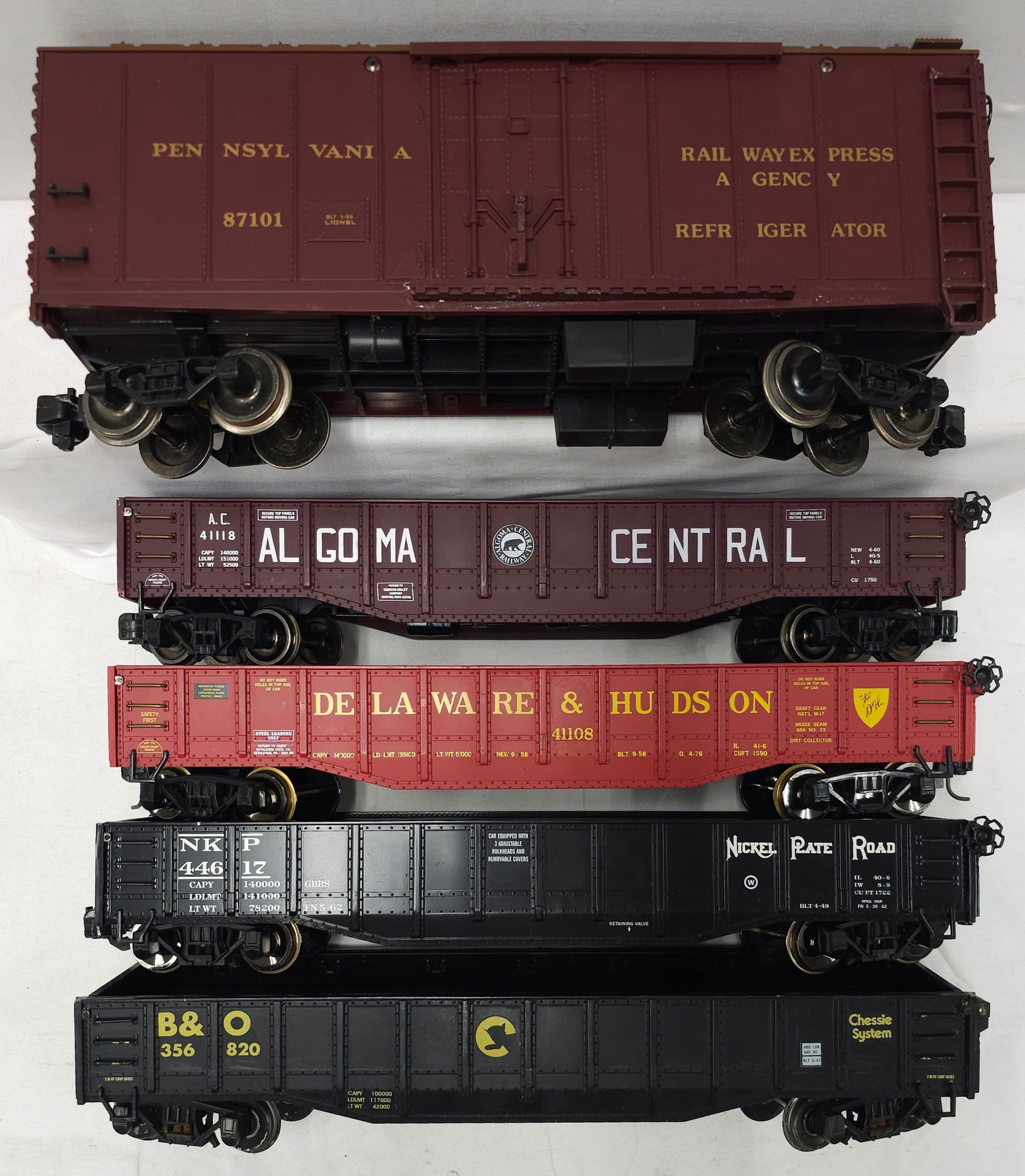 Arist-Craft & Lionel G-Scale Gondola Lot of 5 (1 of 3)