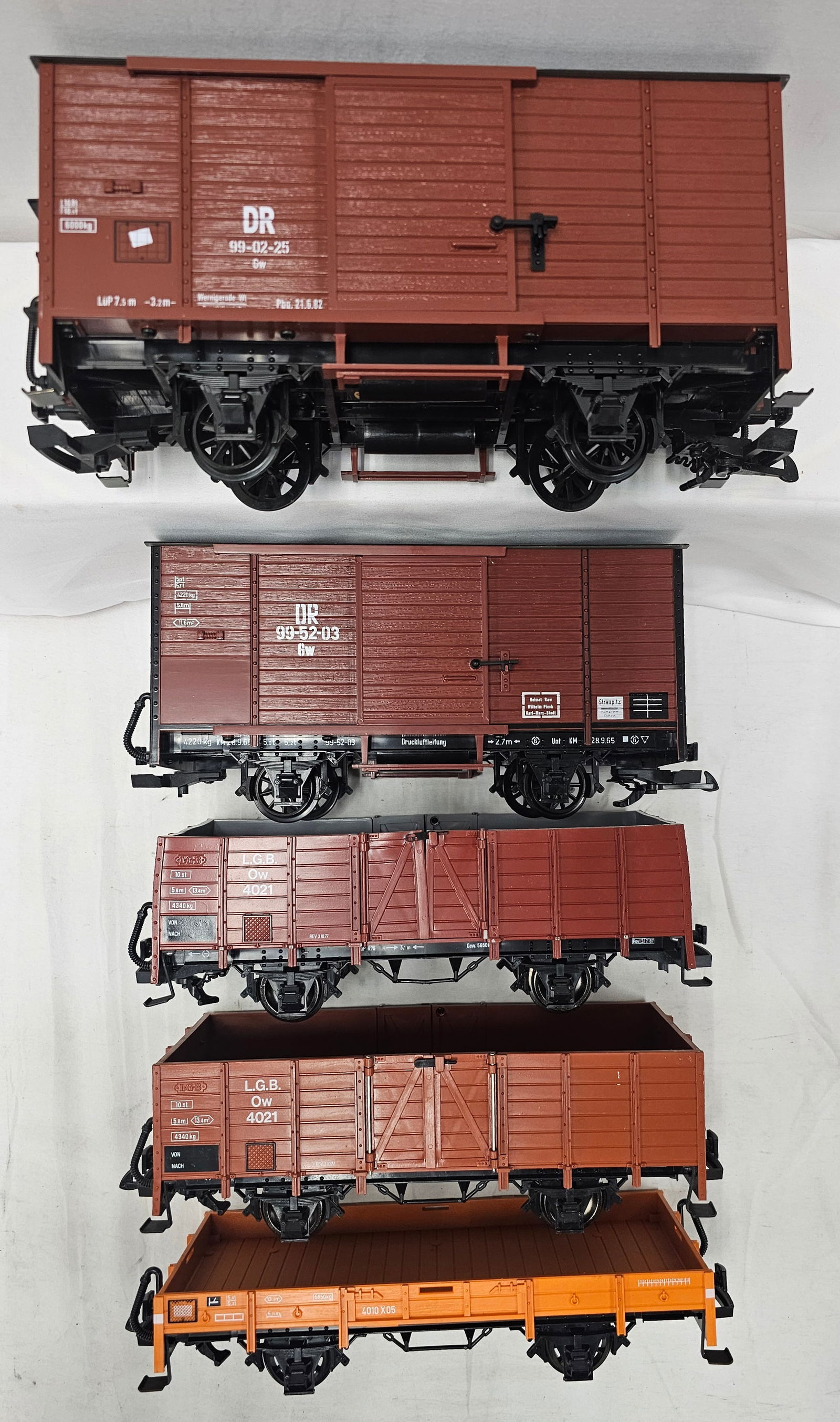 LGB G-Scale Freight Car Lot of 5 (1 of 7)