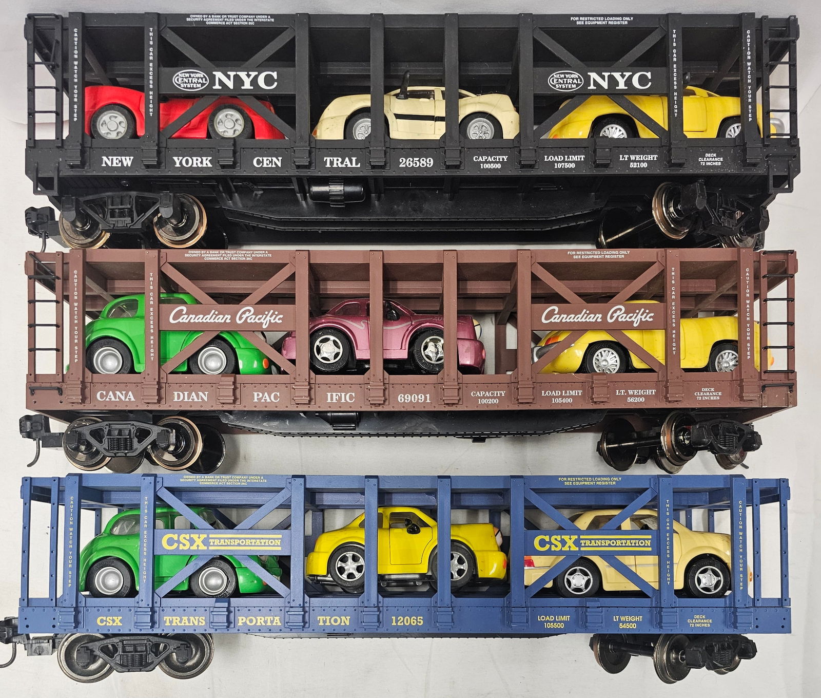 Charles Ro Double Decker Auto Carrier Lot of 3 (1 of 3)