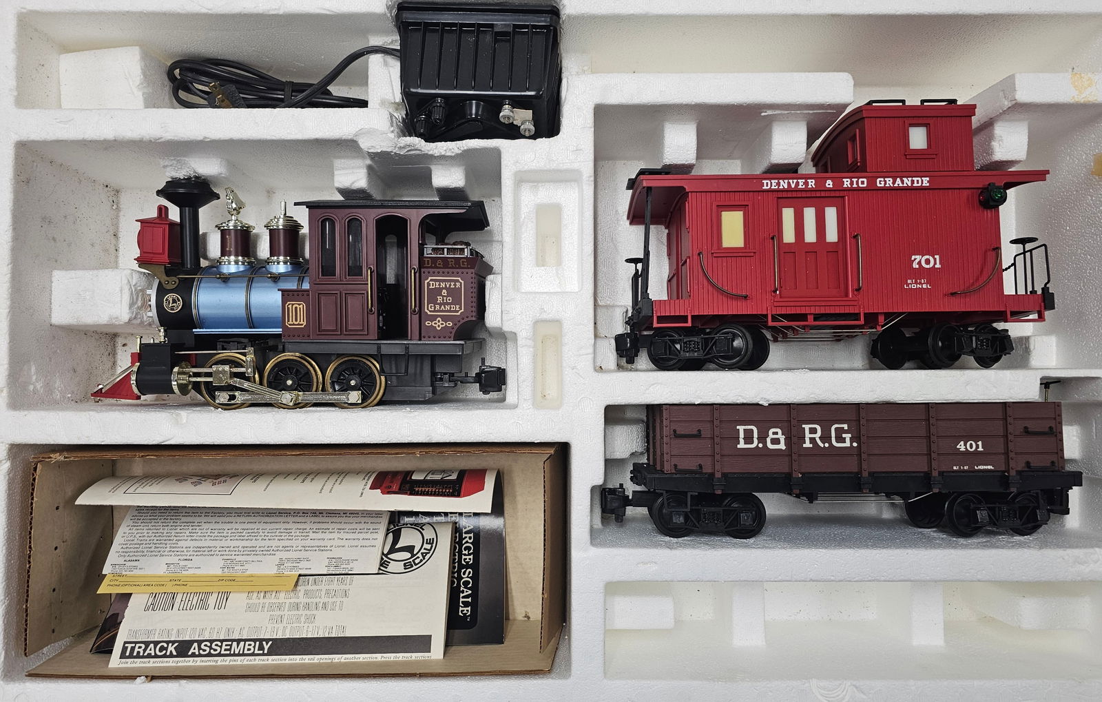 1988 Lionel G-Scale Gold Rush Train Set (1 of 11)