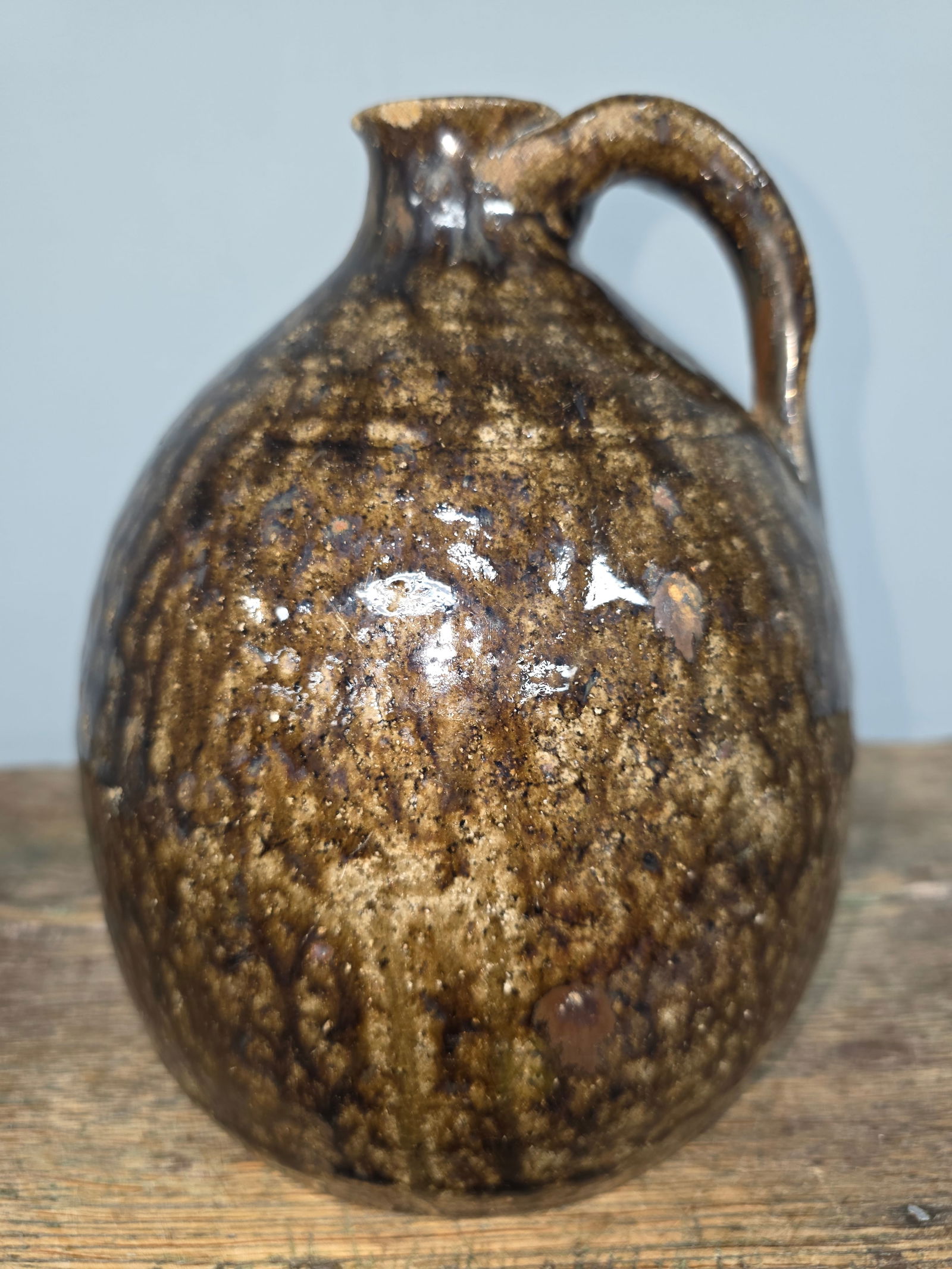 Crawford Co.1/2 gallon Signed "WB" Becham Jug (1 of 6)