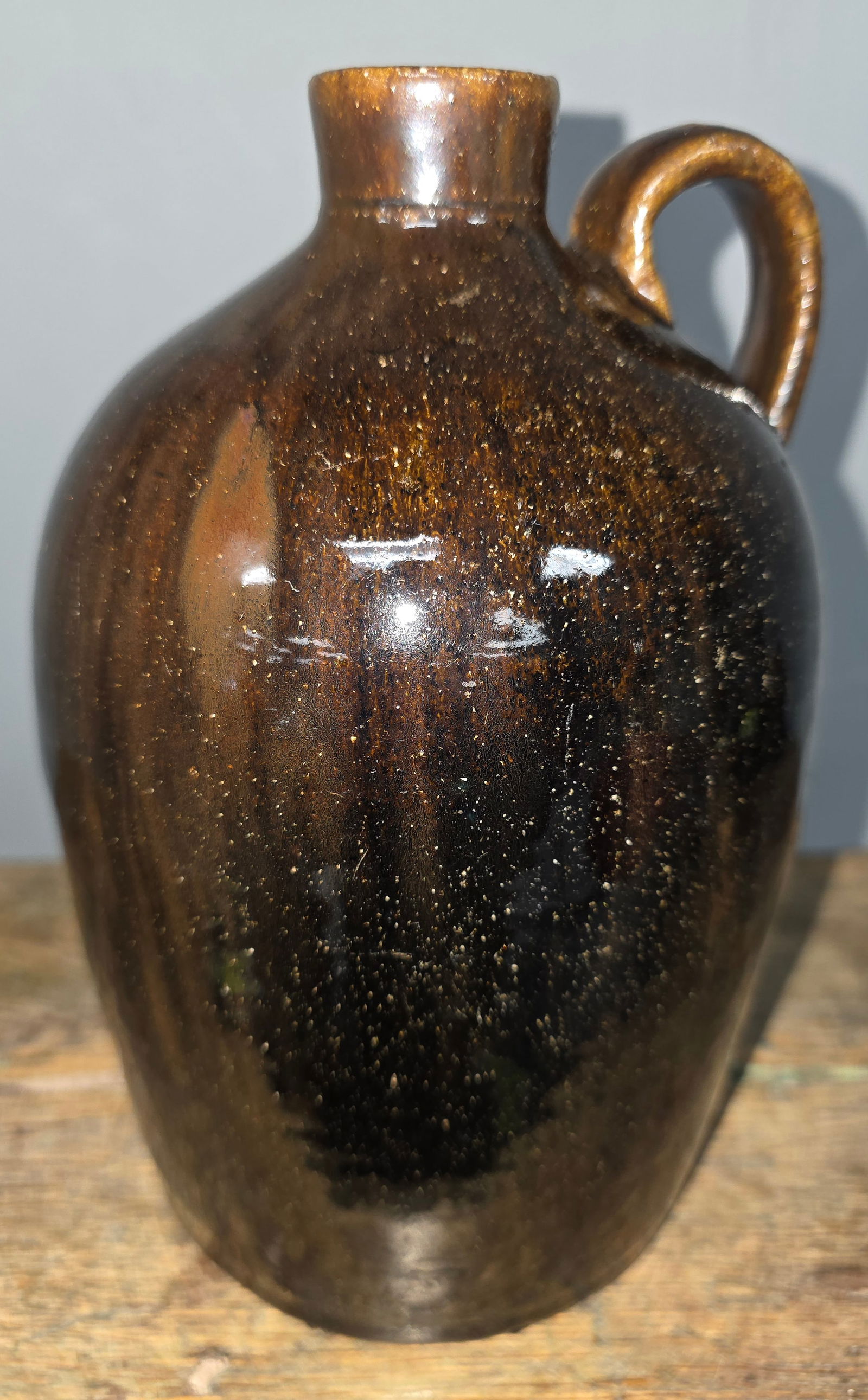 Crawford Co. Signed "BM" Billy Merritt 1gal Jug: Crawford County Georgia Signed "BM" Billy Merritt (1861-1929) One Gallon Jug. The premium and stunning example the signed BM for Billy Merritt out of Crawford County Georgia, this has one of the most
