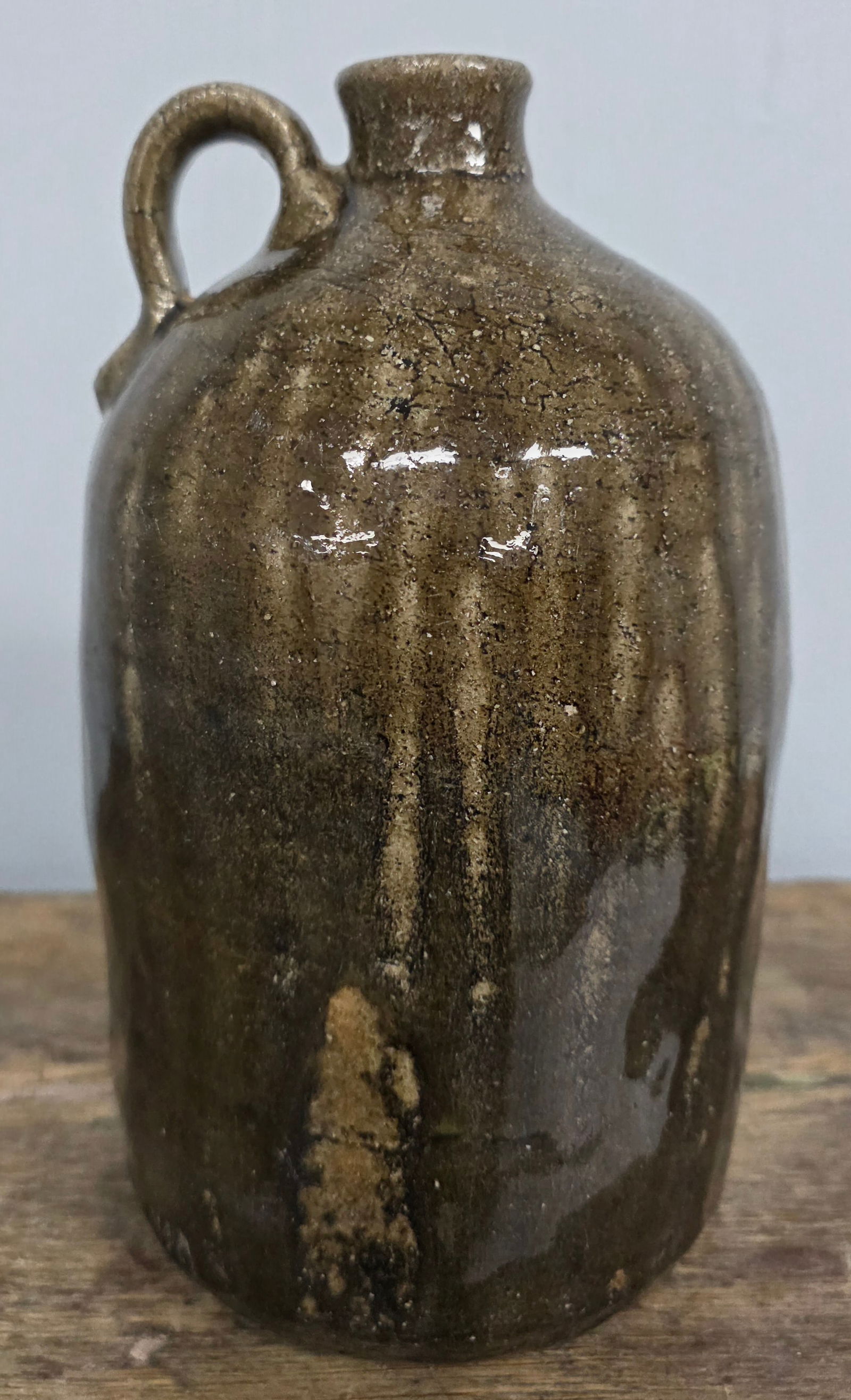 Signed JHL John Henry Long Crawford Co. 1gal Jug (1 of 5)