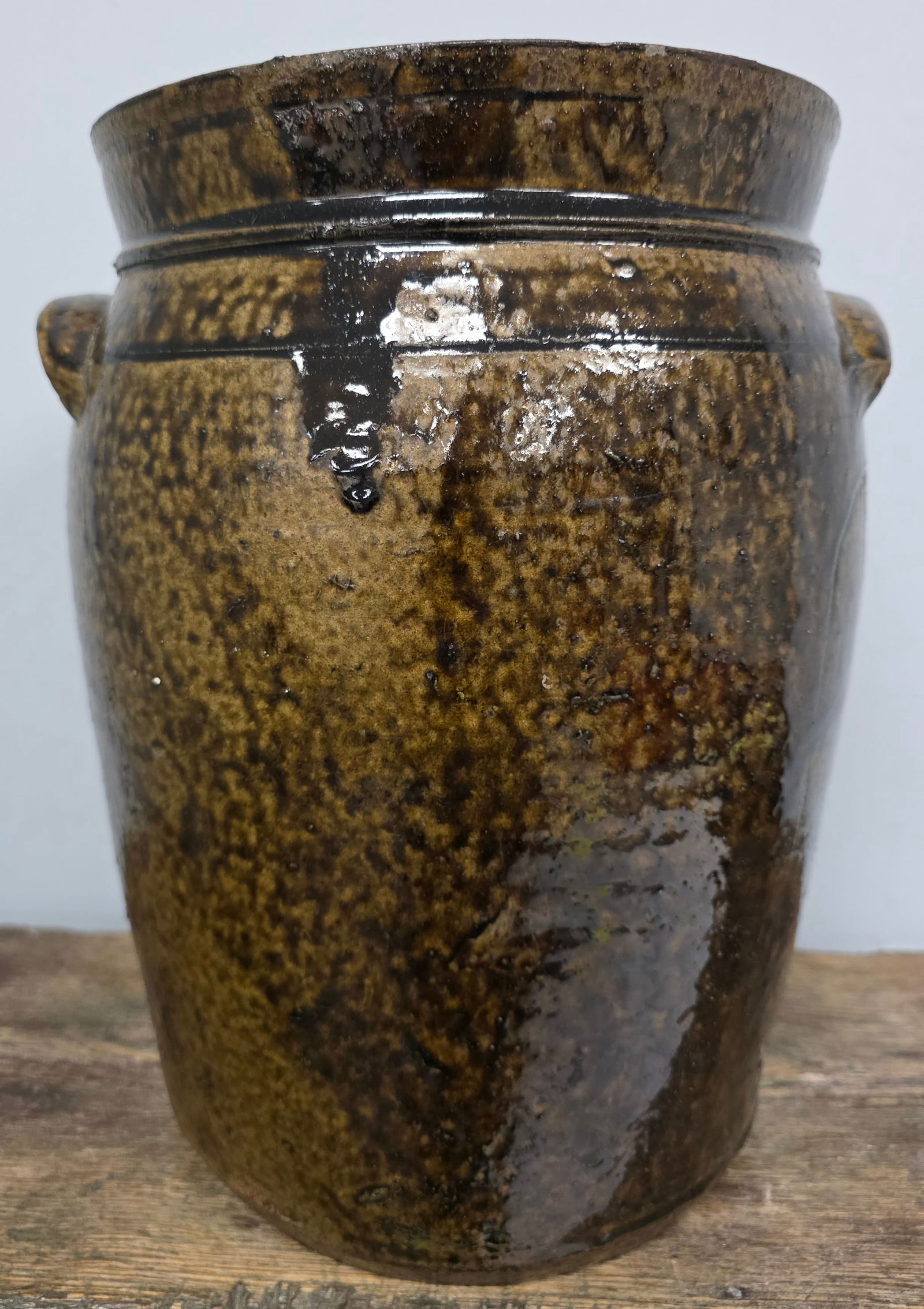 Scarce Decorated 3gal Crawford Churn (1 of 5)