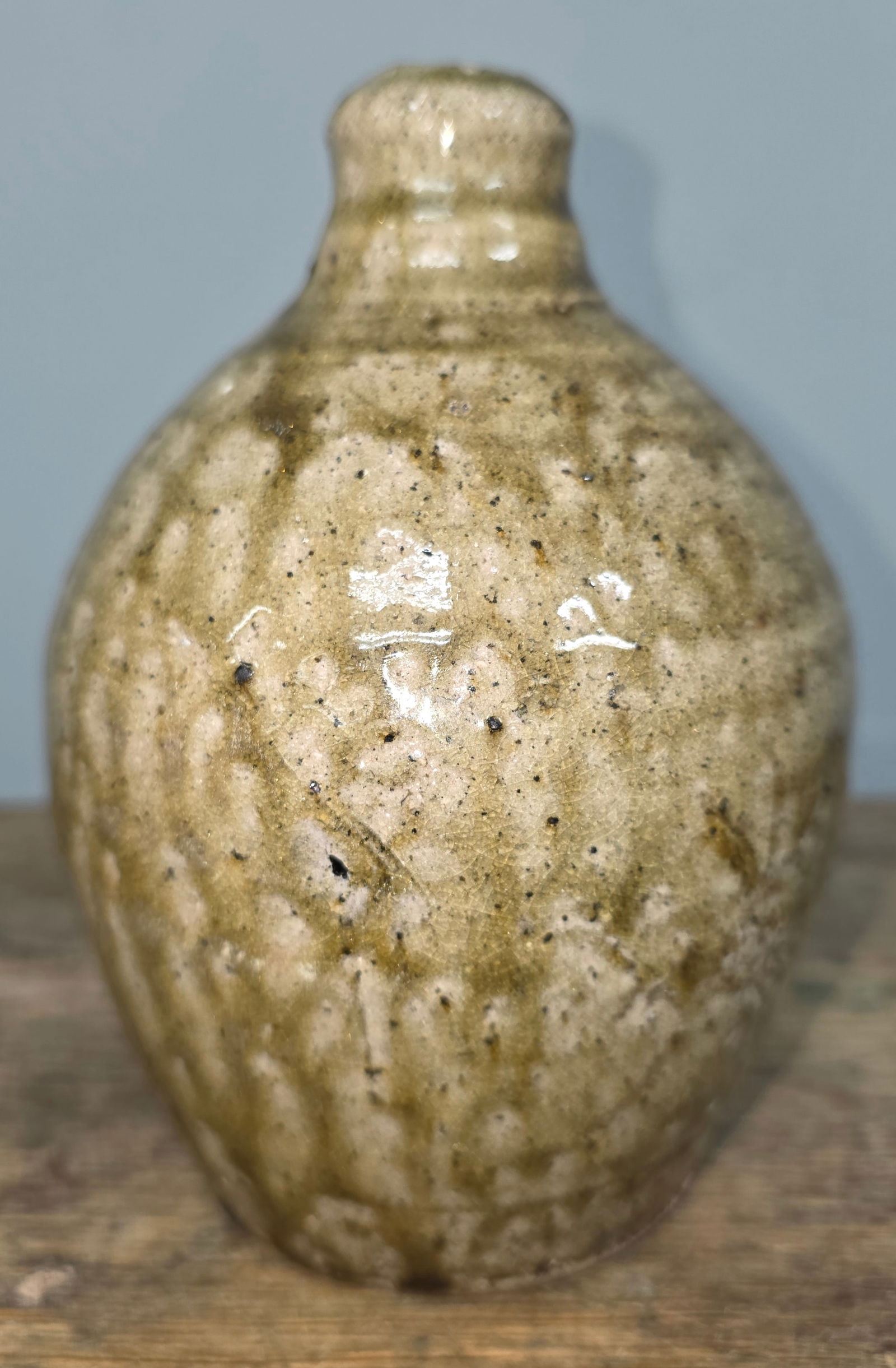 Early North Carolina Salt Glazed Sipper Jug (1 of 5)