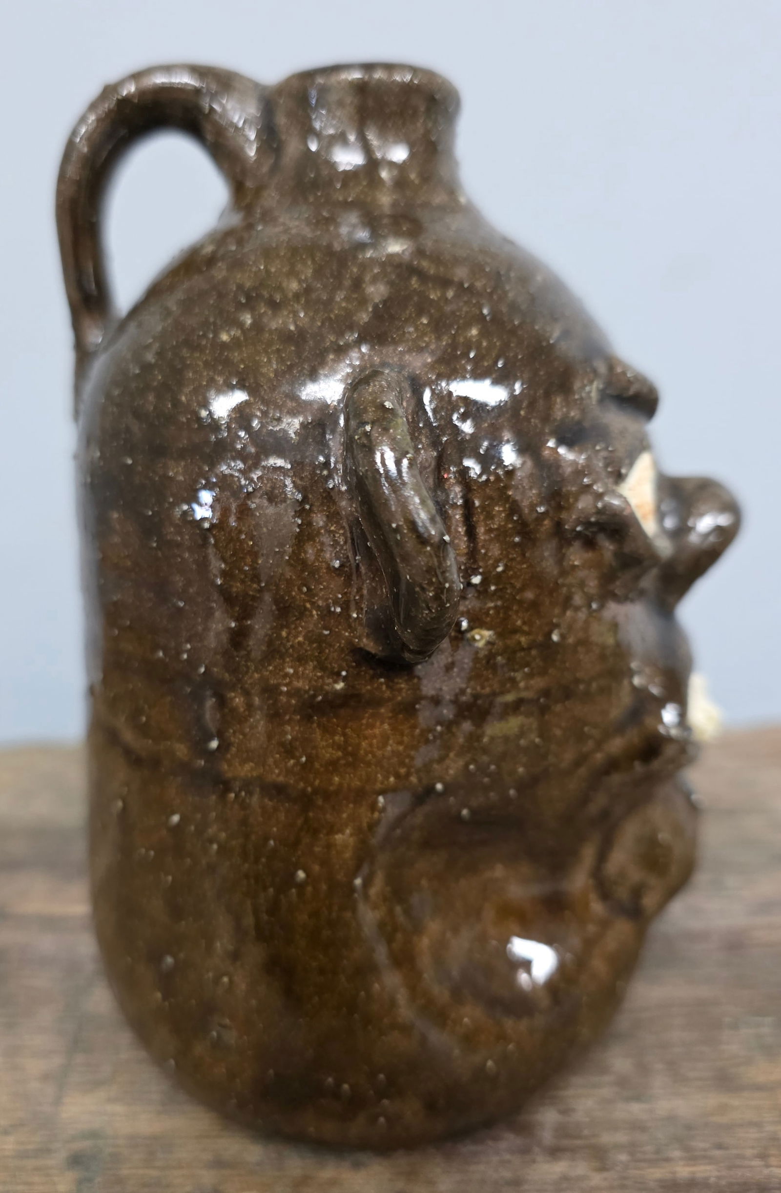 Matthew Hewell Quart Face Jug - 2