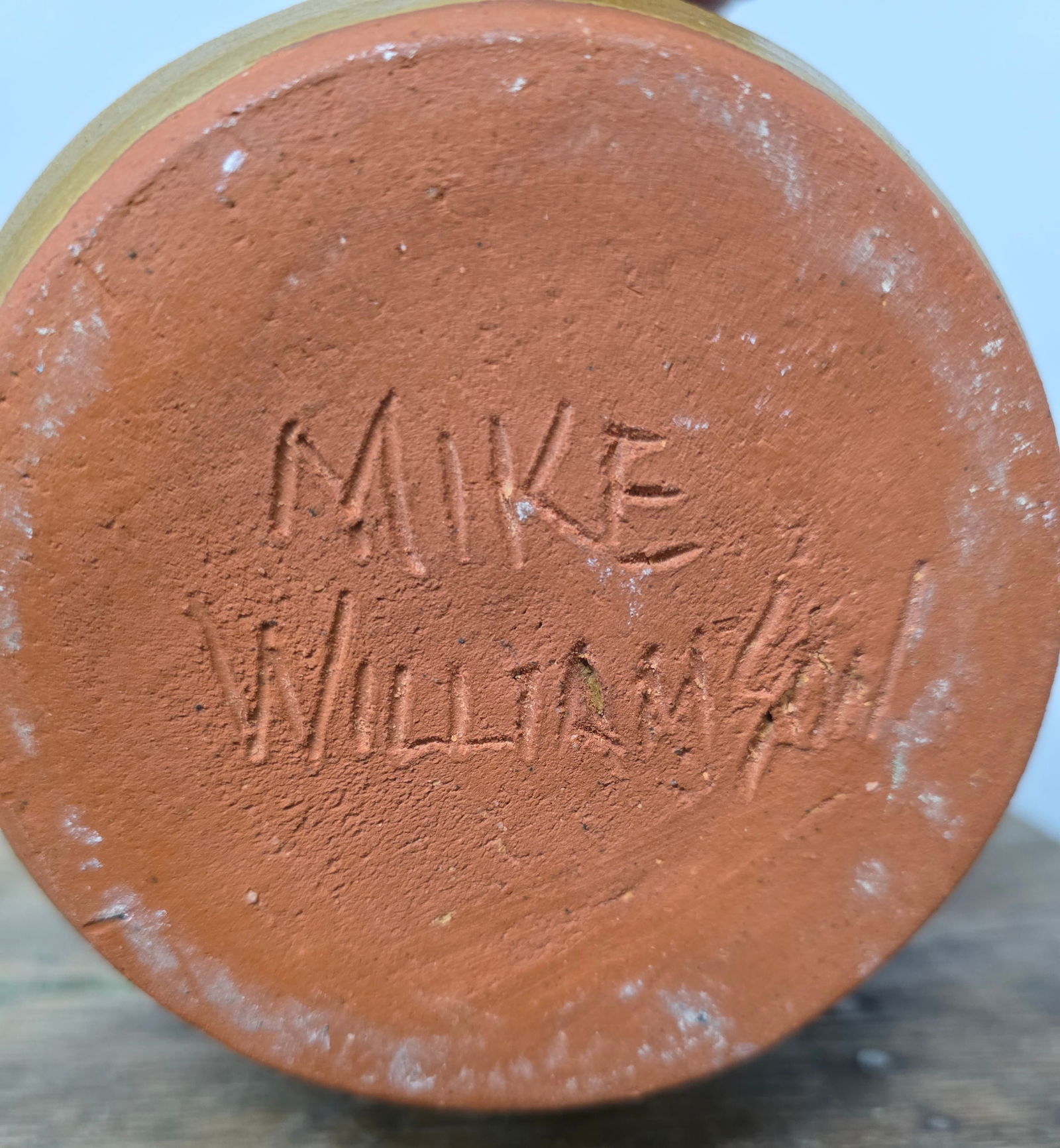 Mike Williamson Devil Pumpkin Face Jug - 6