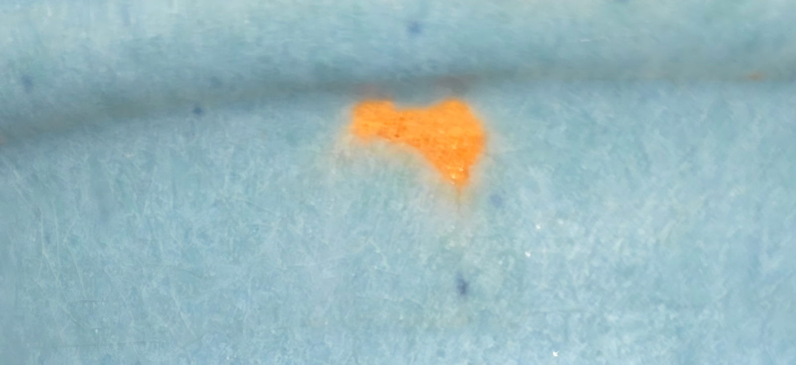 Sunset Mountain Signed Blue Vase - 5