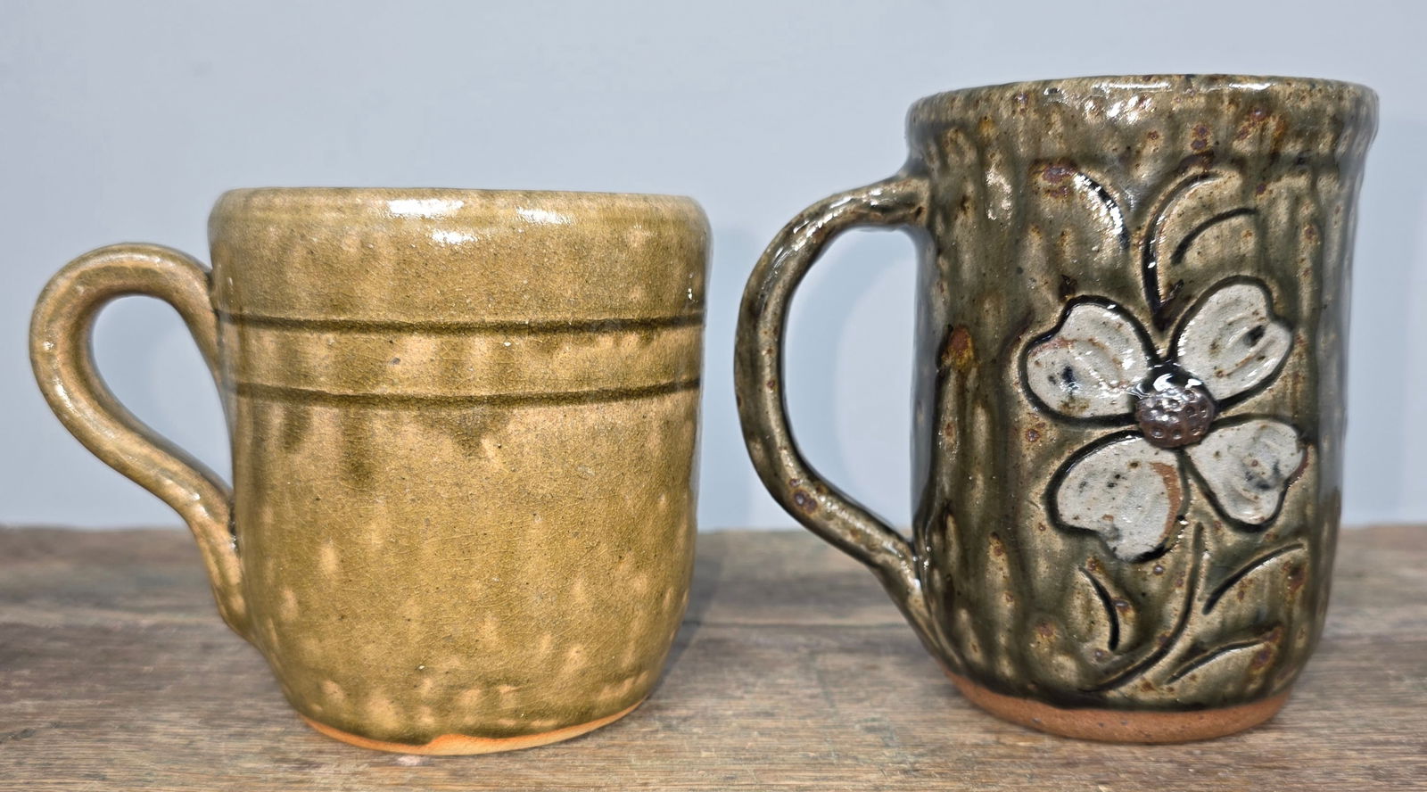 Meaders Folk Pottery Coffee Mugs (1 of 5)