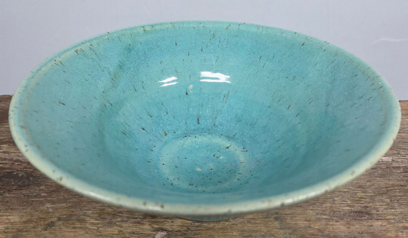 2002 Floyd Williamson Chinese Blue Glaze Bowl (1 of 4)