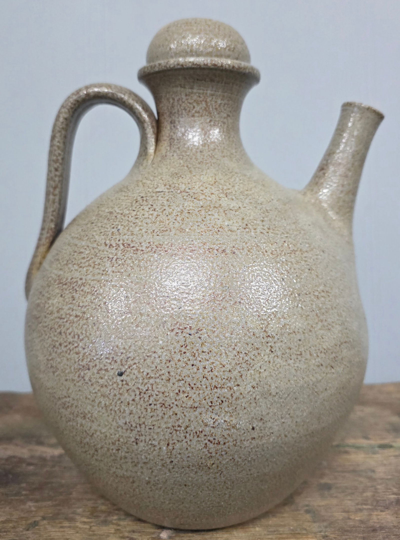 1987 Jugtown Pottery "Vernon Owens" Teapot (1 of 5)