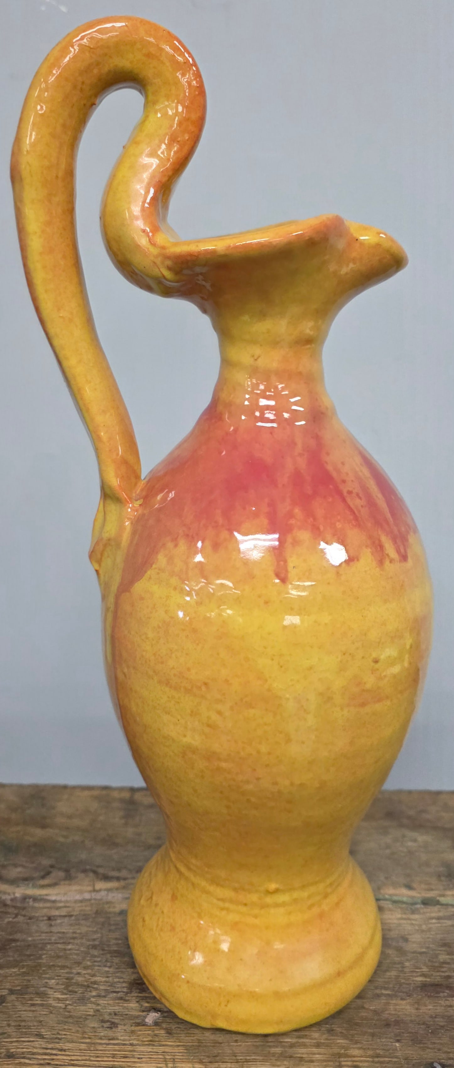 Billy Joe Craven "Rebecca" Style Ewer/Pitcher: Billy Joe Craven "Rebecca" Style Ewer/Pitcher. Signed, collector grade with no damage. 17 1/4" tall.