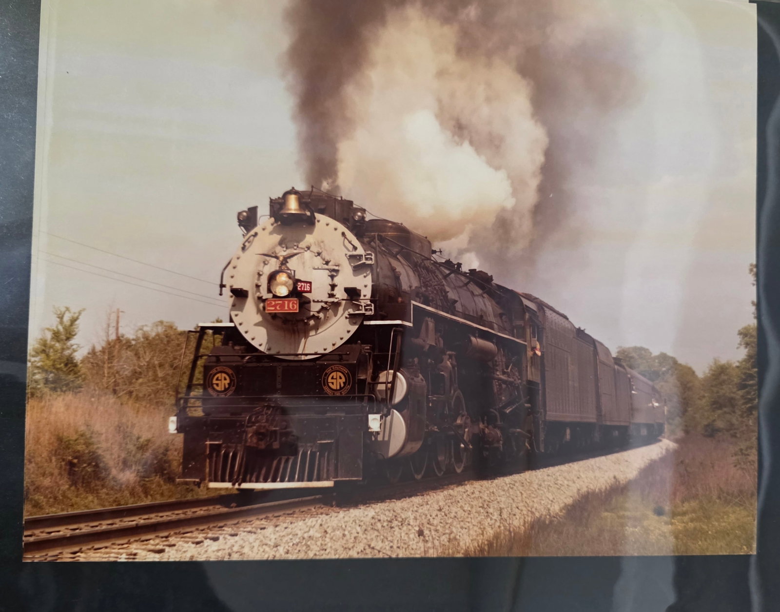 100+ Rare Steam Engine Photo Scrapbook Collection: Rare "Original" Steam Engine Photo Scrapbook Collection by Lines - Southern, UP, Pennsylvania, Erie, Lackwanna, NKP, Southern Pacific, Reading, C.R.R of NJ, Jersey Central, Rio Grande, Cadian National