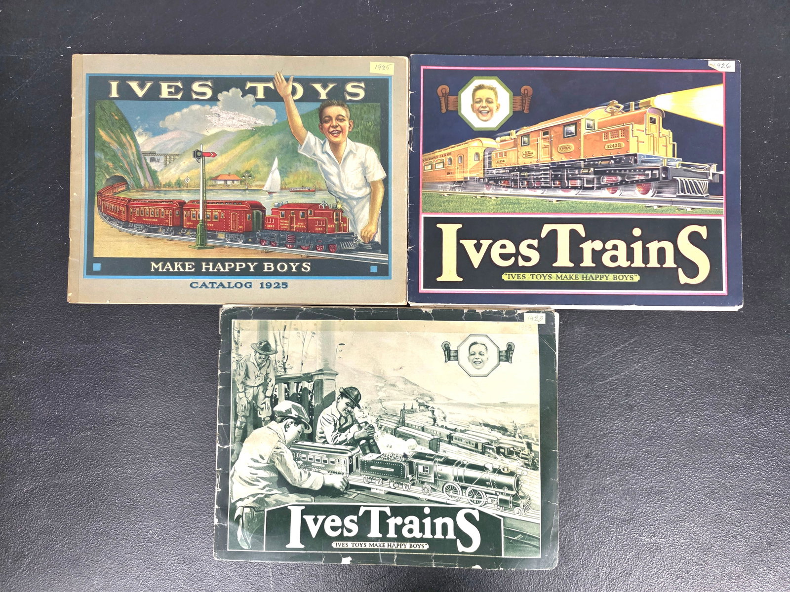 Ives Train Catalogs Lot of 3 (1 of 2)