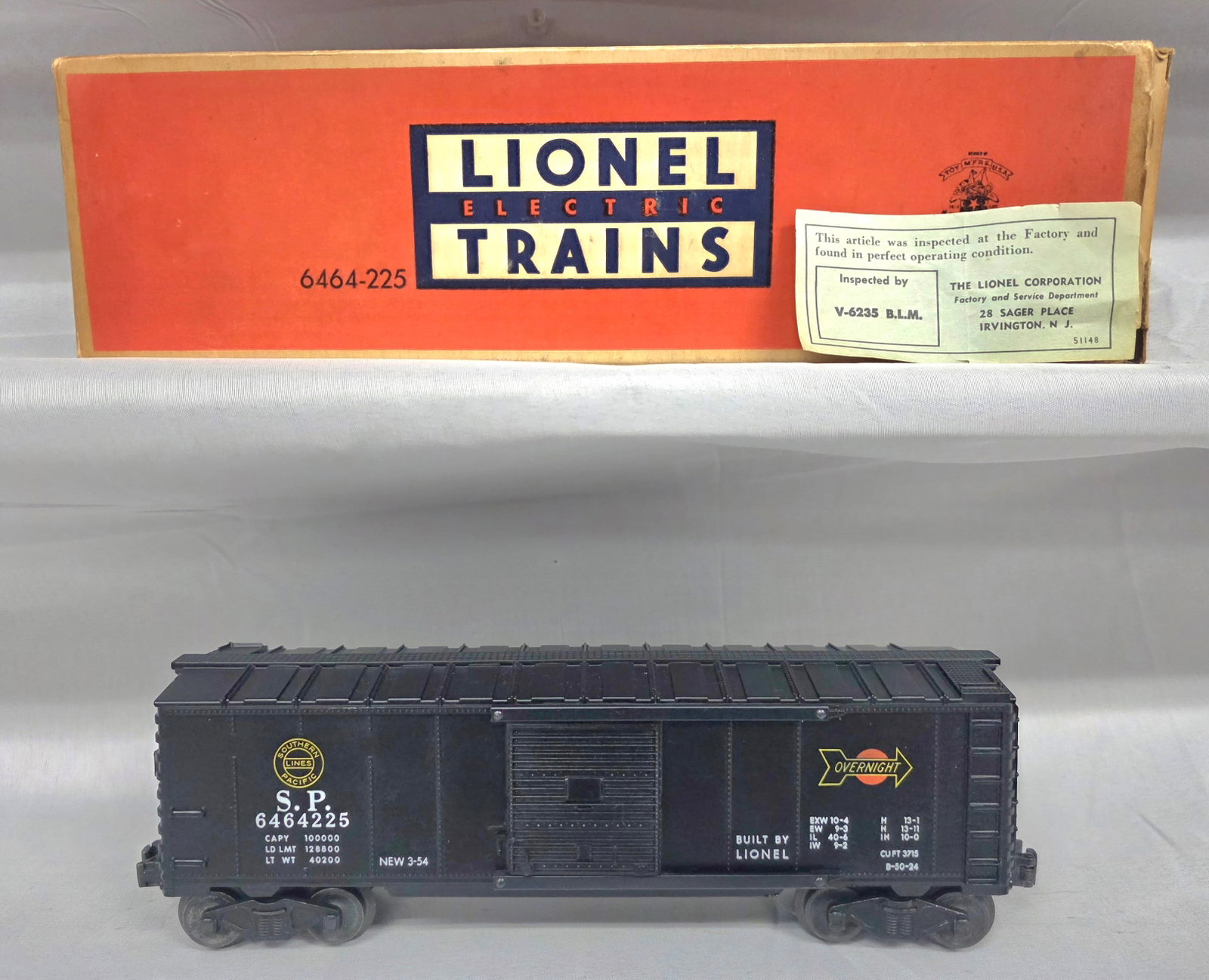Lionel Postwar 6464-225 Boxcar With Box (1 of 8)