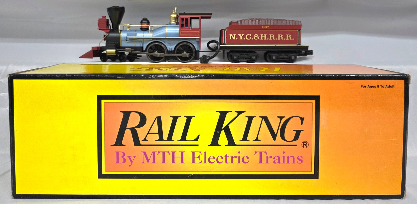 MTH/Rail-King NYC&HRRR No. 367 Locomotive (1 of 7)