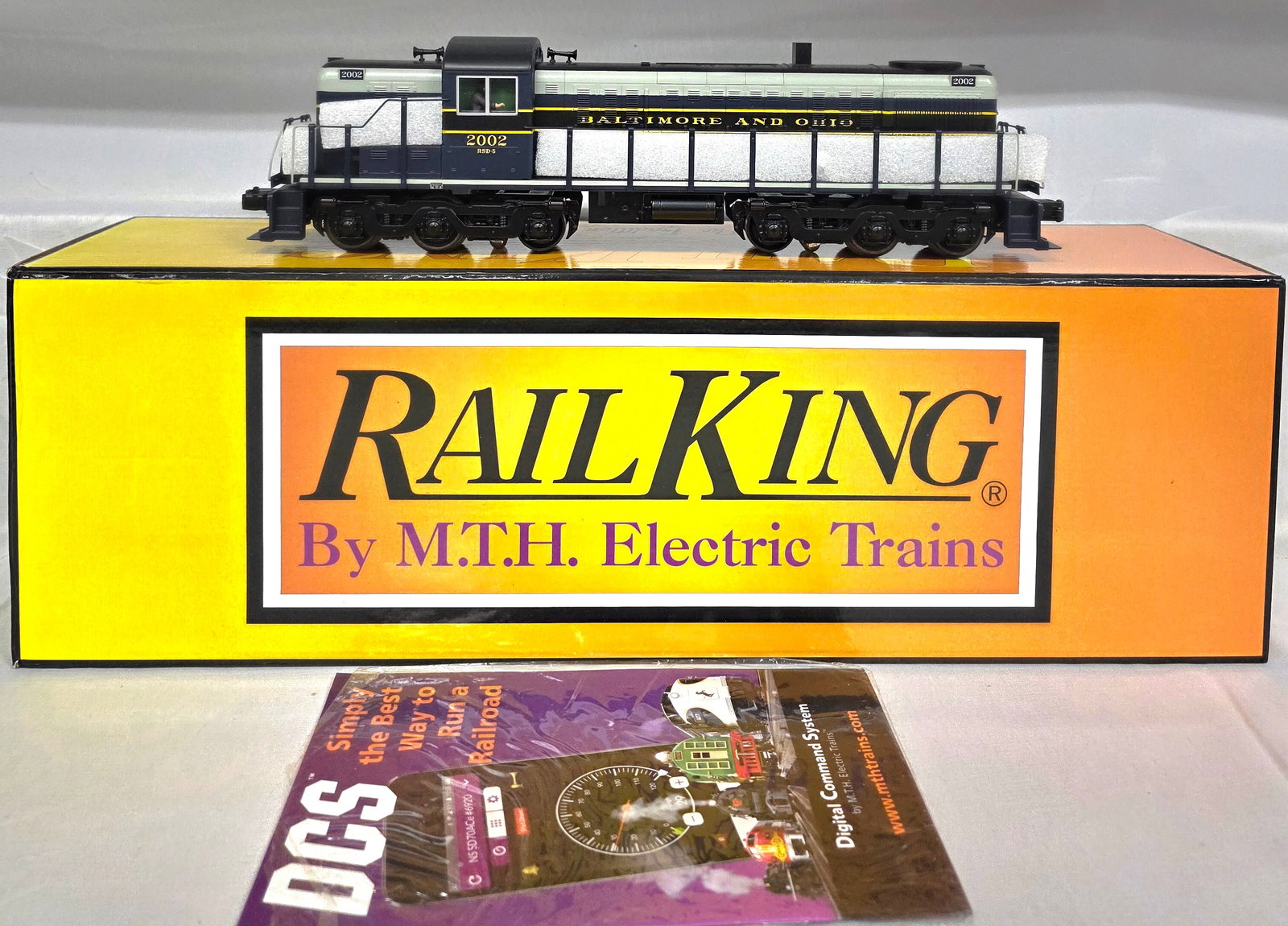 MTH B&O RSD-5 Diesel Engine (1 of 9)