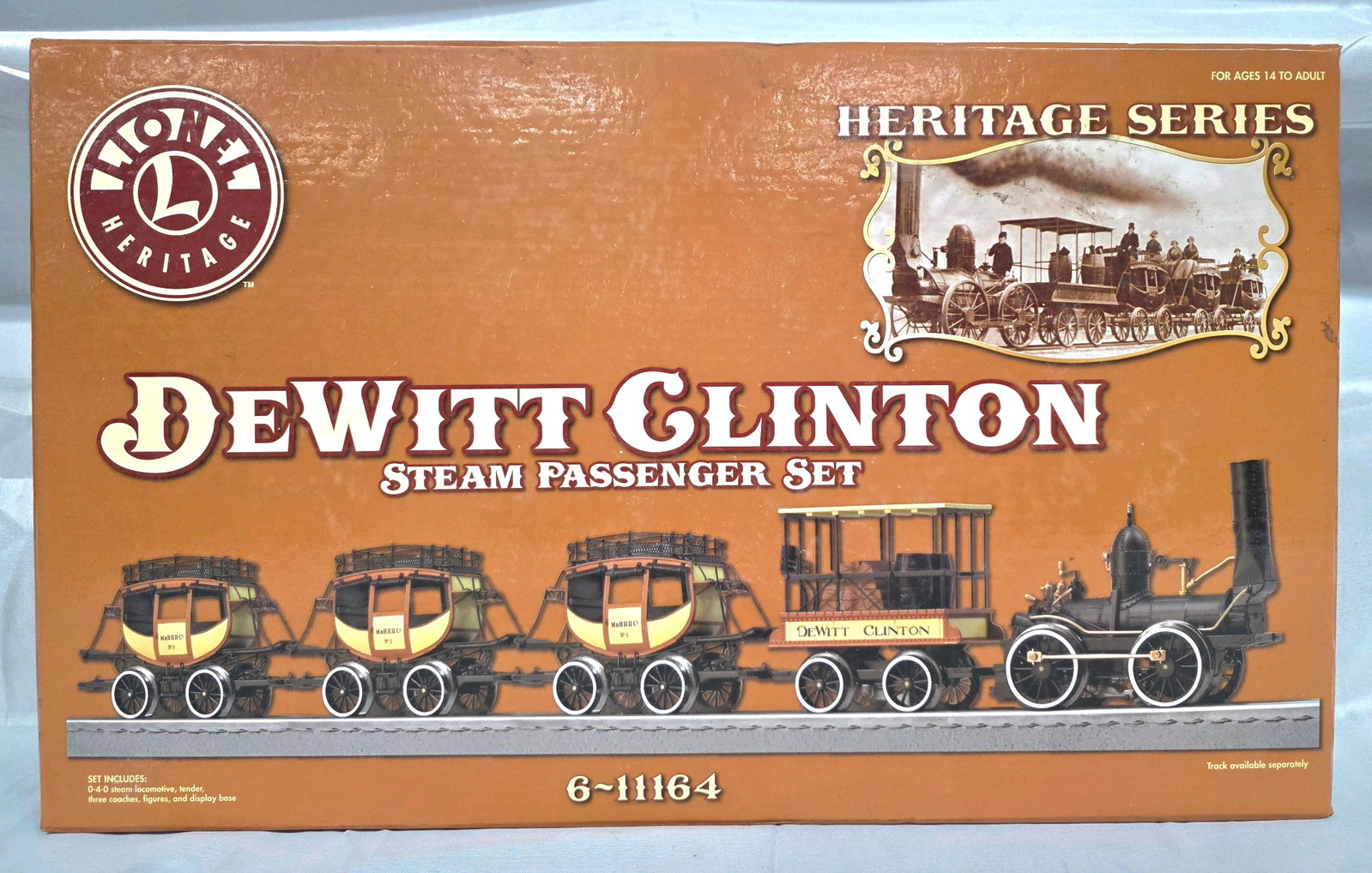 Lionel DeWitt Clinton Steam Passenger Train Set (1 of 9)