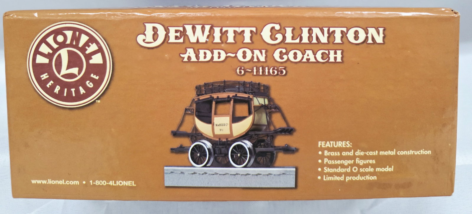 Lionel Heritage Series DeWitt Clinton Add-On Coach (1 of 3)