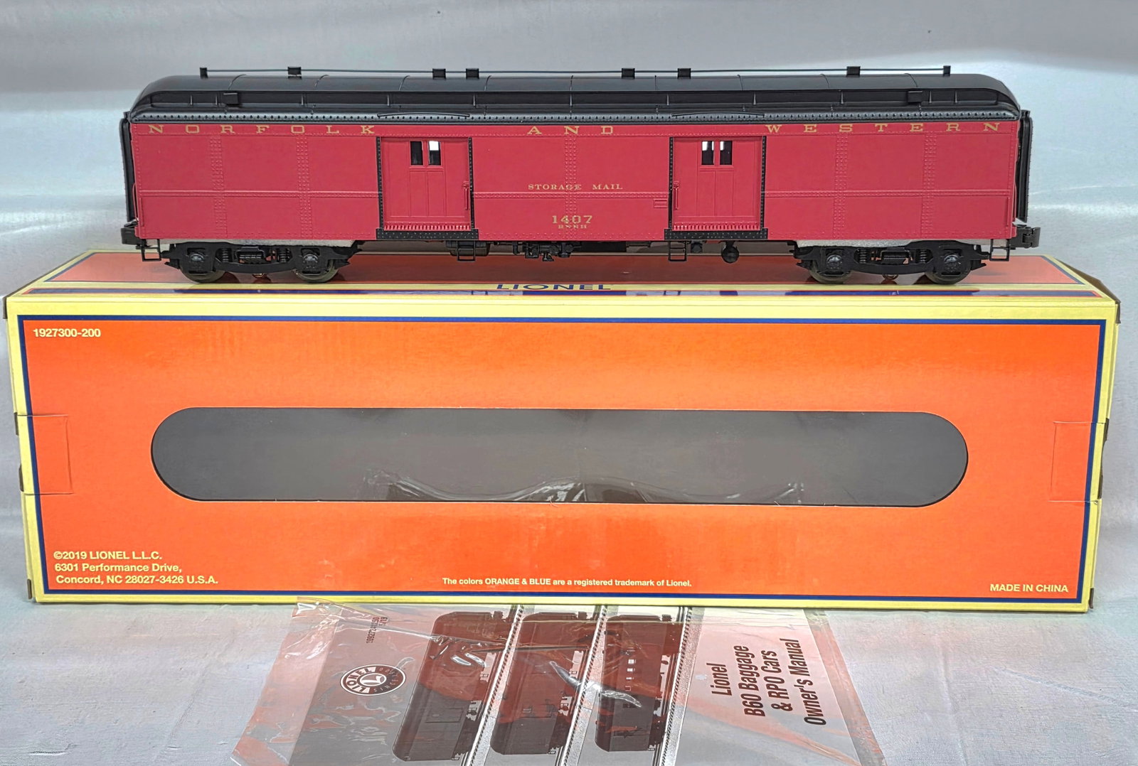 Lionel N & W #1407 Baggage/Tool Car (NIB) (1 of 9)