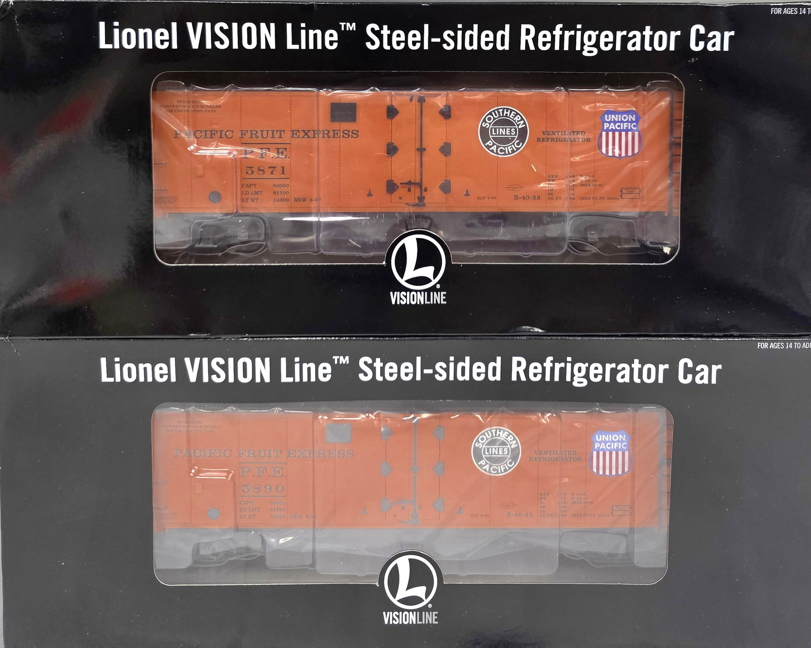 Lionel Vision Line PFE Scale Steel Sider Reefer (1 of 2)