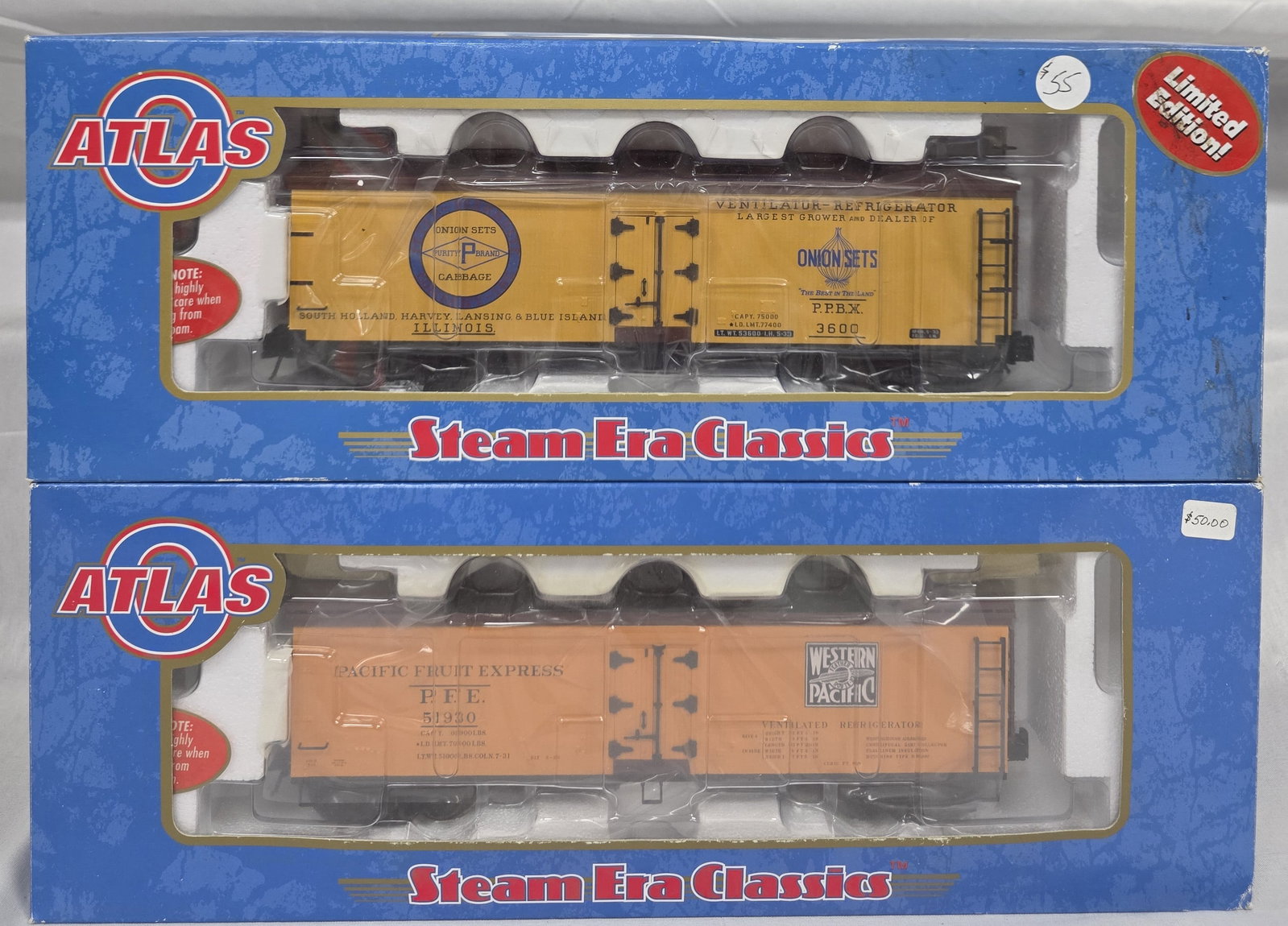 Atlas O-40 wood Reefer Lot of 2 (1 of 2)