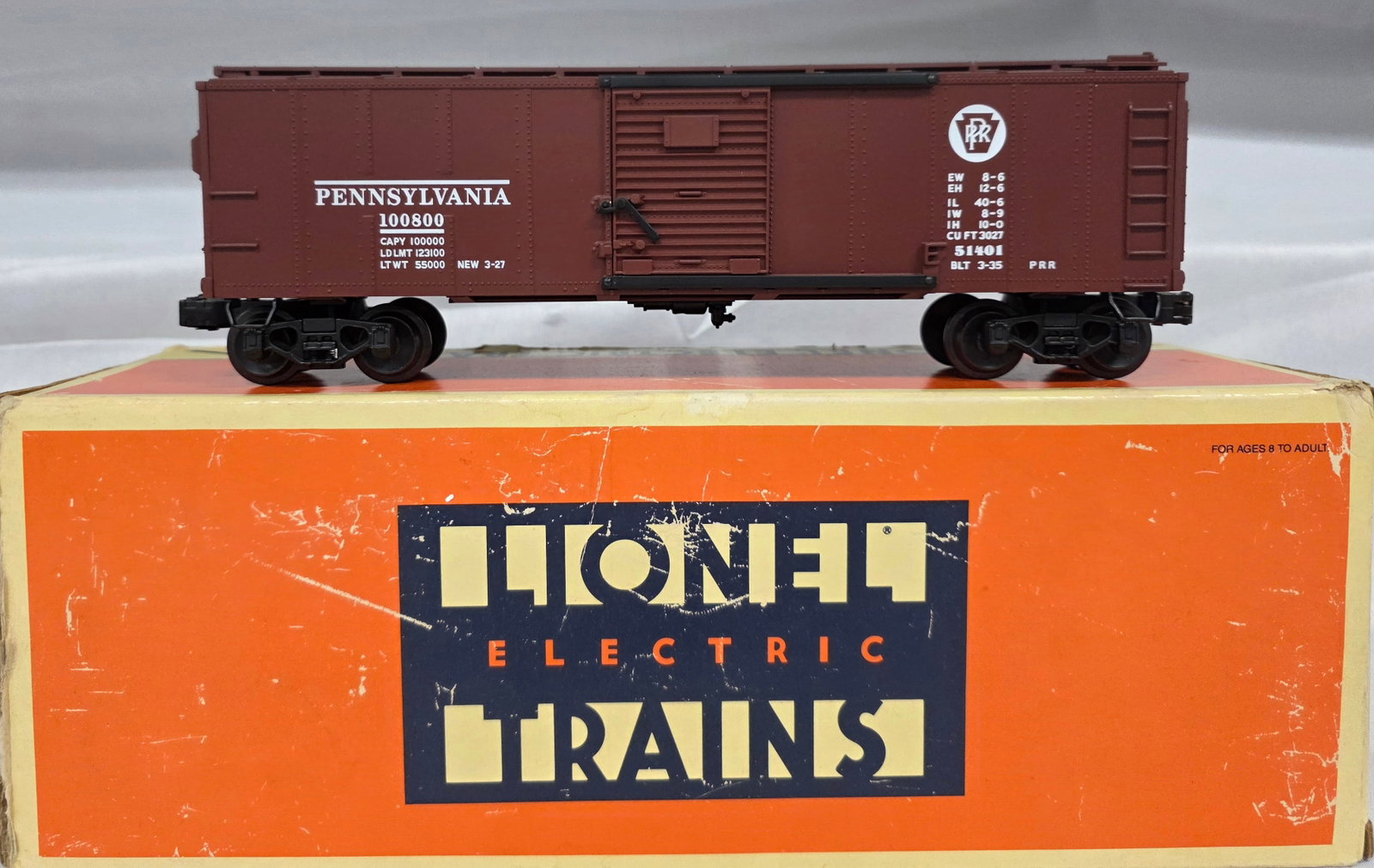 Lionel Pennsylvania Box Car C-10 (1 of 7)
