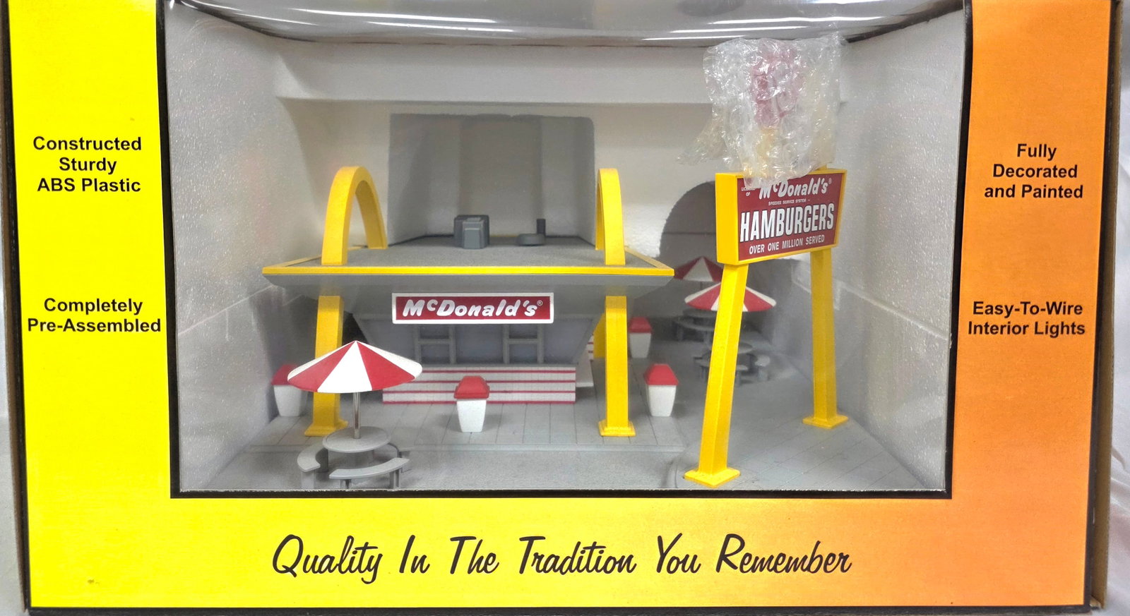 MTH McDonald's Restaurant Train Layout Accessory (1 of 2)