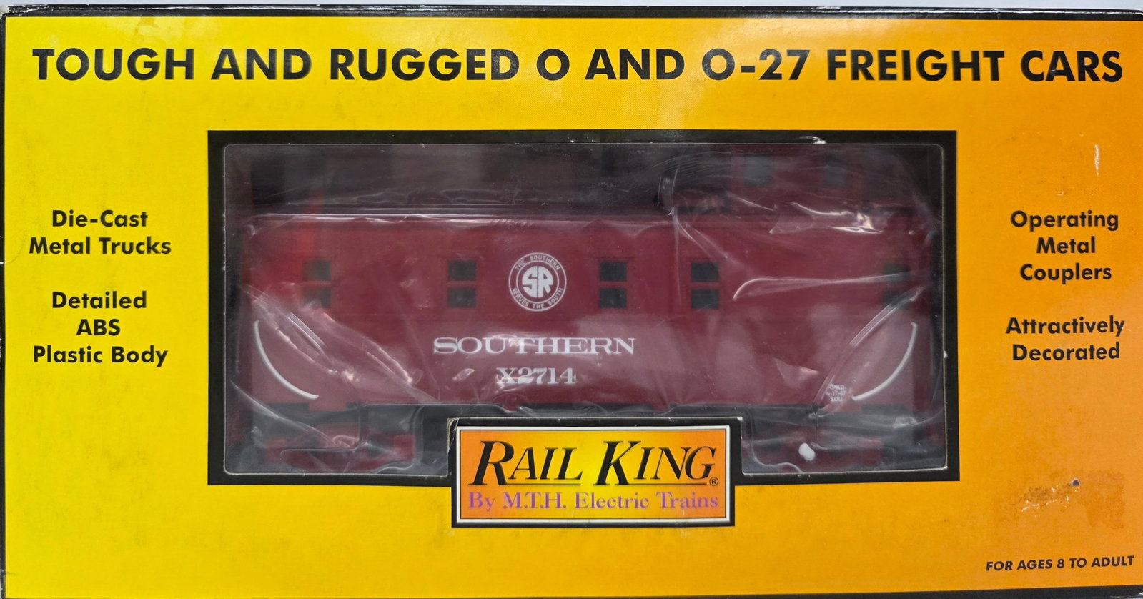 RailKing Southern Offset Steel Caboose (NIB) (1 of 2)