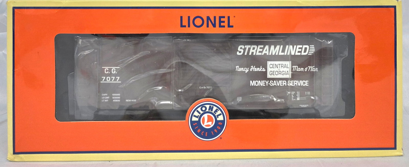 Lionel Central of Georgia #777 PS-1 Box Car (1 of 2)