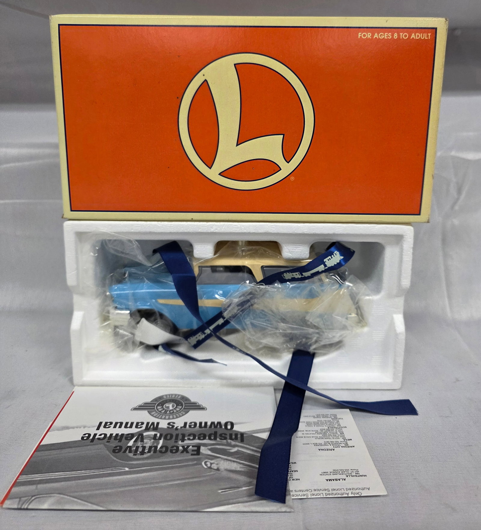 Lionel 68 Blue Inspection Car (1 of 2)