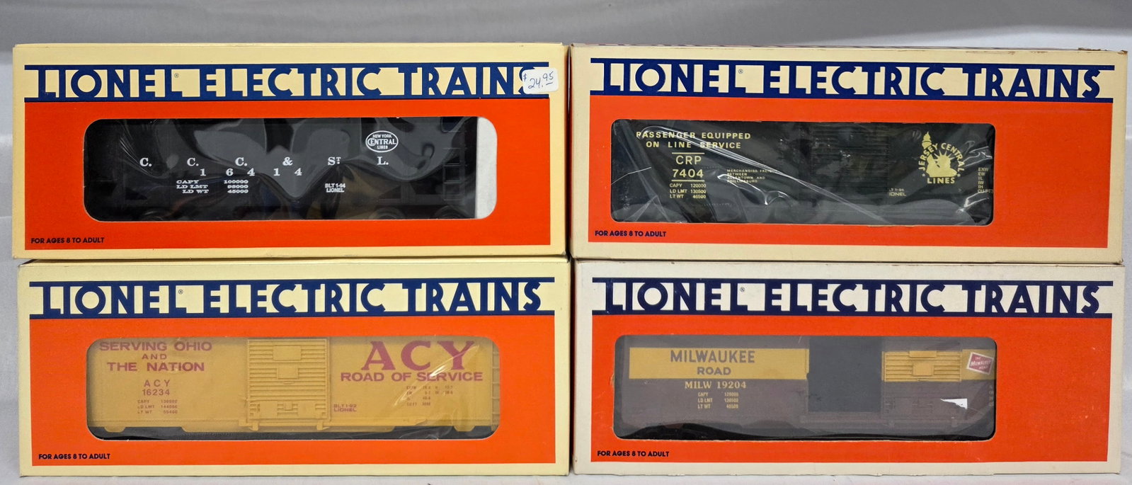 Lionel Rolling Stock Lot of 4 (NIB) (1 of 2)