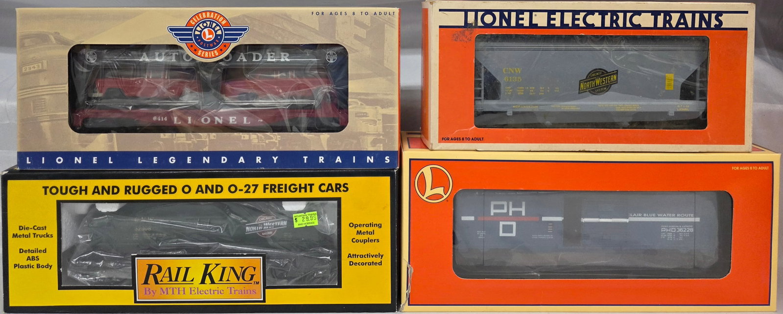 Lionel & MTH Freight Car Lot of 4 (NIB) (1 of 2)