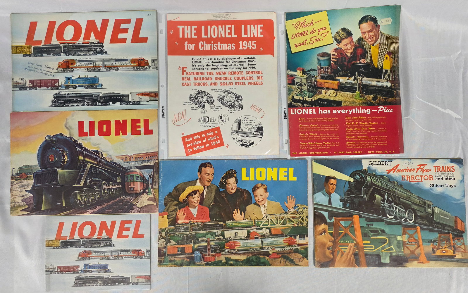 Lionel Postwar American Flyer Catalog Lot (1 of 1)