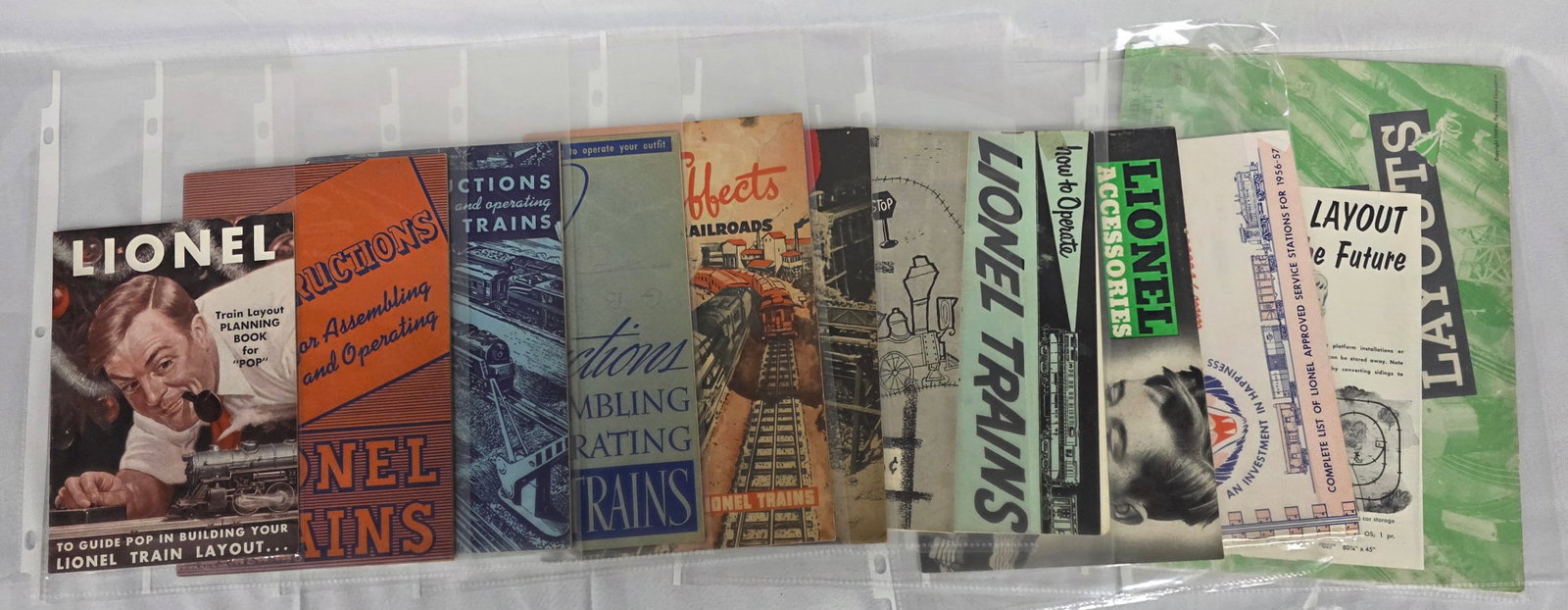 Lionel Postwar Instructions & Track Layout Manuals (1 of 1)