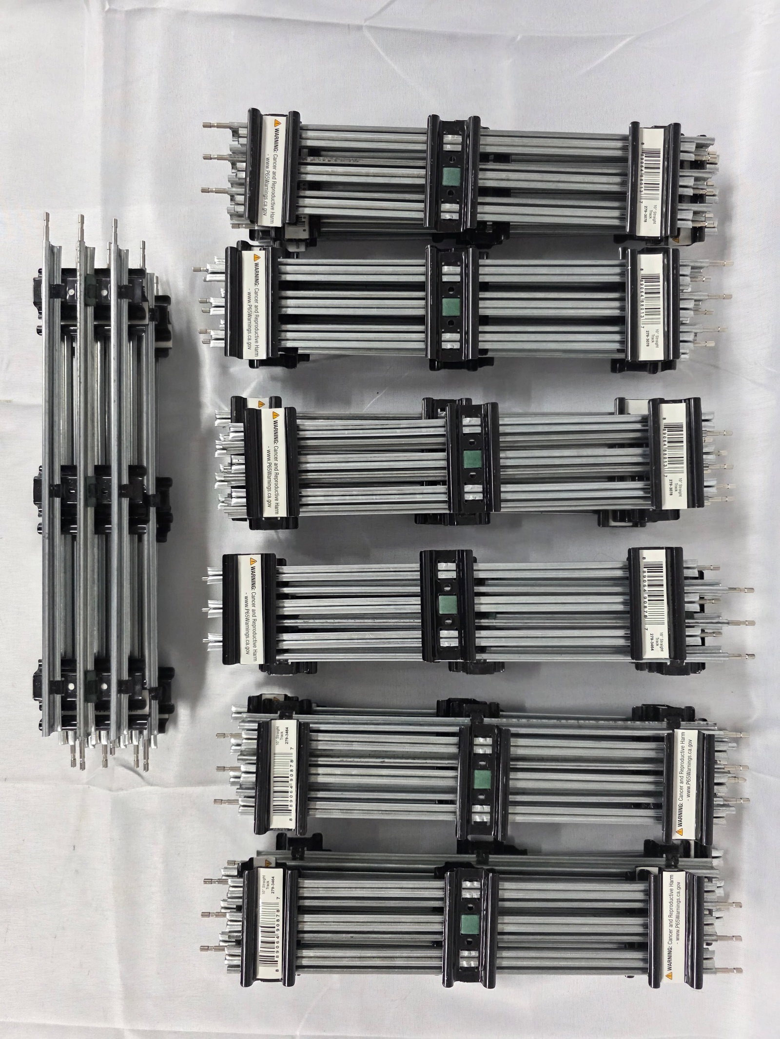 10" O Gauge Tubular Track Lot of 35 (1 of 1)