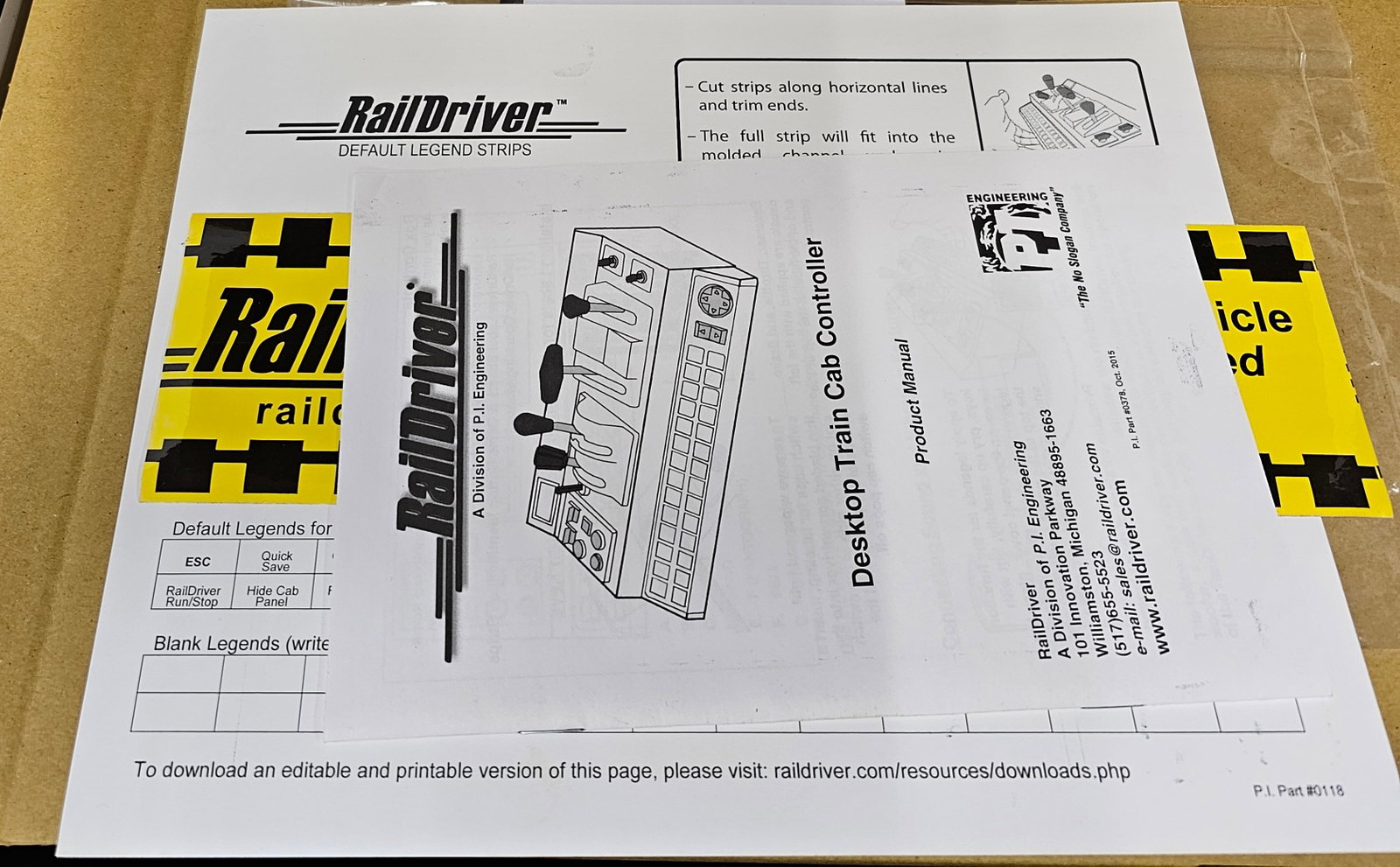 RailDriver Desktop Train Cab Controller - 2