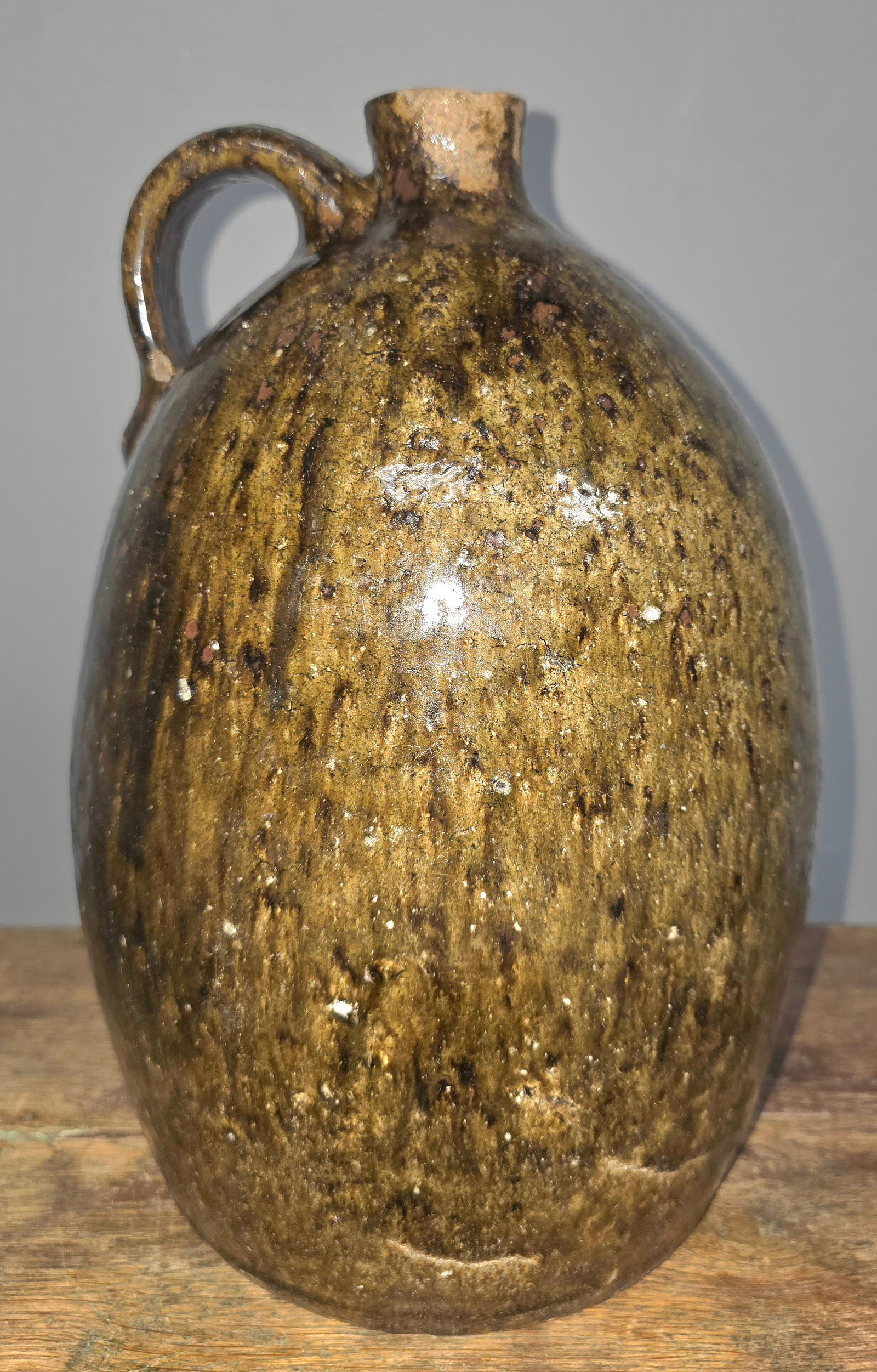 Rare Crawford County Signed "P" Pyles 2gal Jug - 3