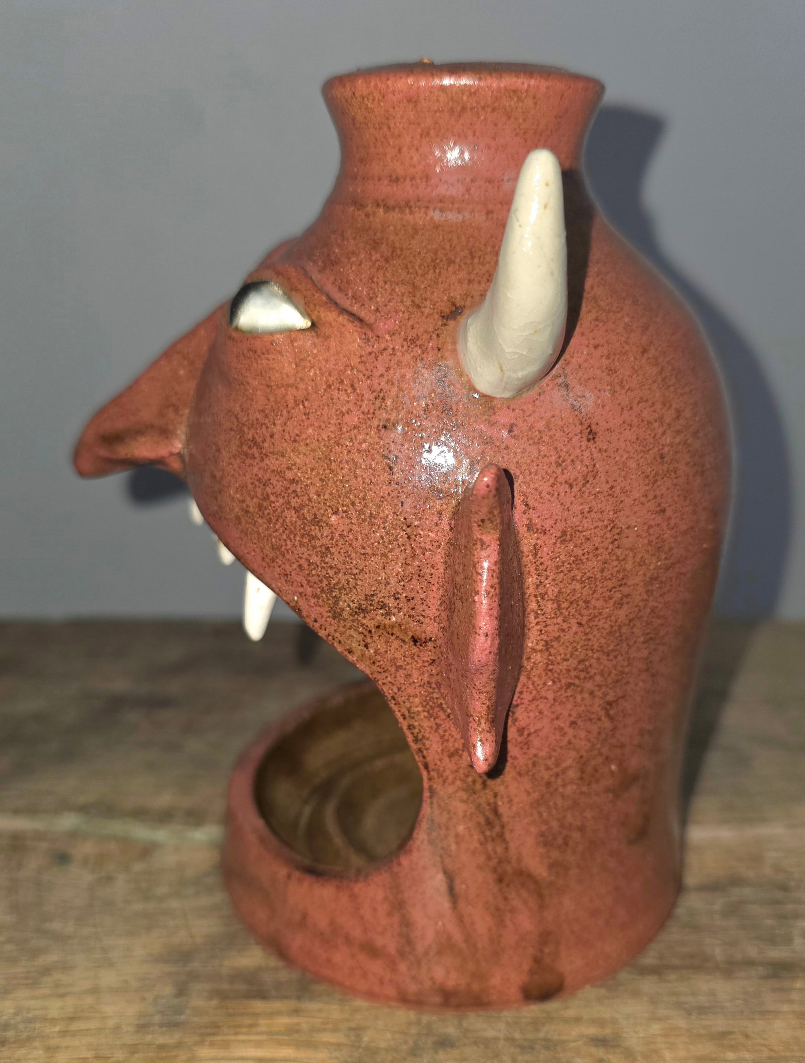 Ottis Norris Devil Candle Jug - 3