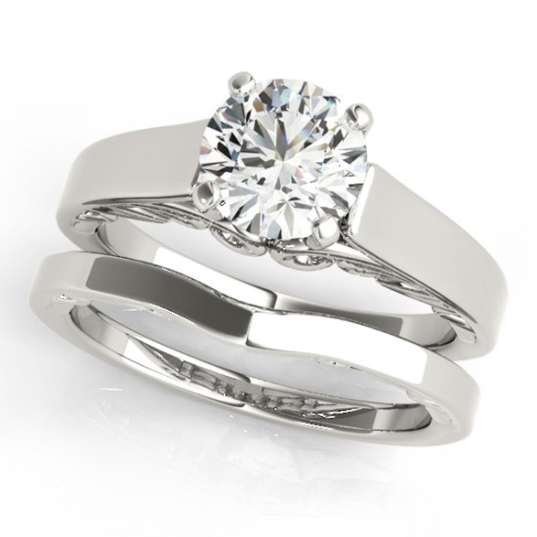 1 CTW Certified VS/SI Diamond Solitaire 2pc Wedding Set: 31859-REF#-362W7G ---- 1 CTW Certified VS/SI Diamond Solitaire 2pc Wedding Set 14K Gold Designer Brand Luxury Jewelry, made in the USA Retail Price: $19,950 Perfect factory sizing, Most rings at $20 p