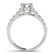 1.55 CTW Certified VS/SI Diamond Solitaire Ring 18K - 2