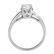 0.80 CTW Certified VS/SI Diamond Solitaire Ring 18K - 2
