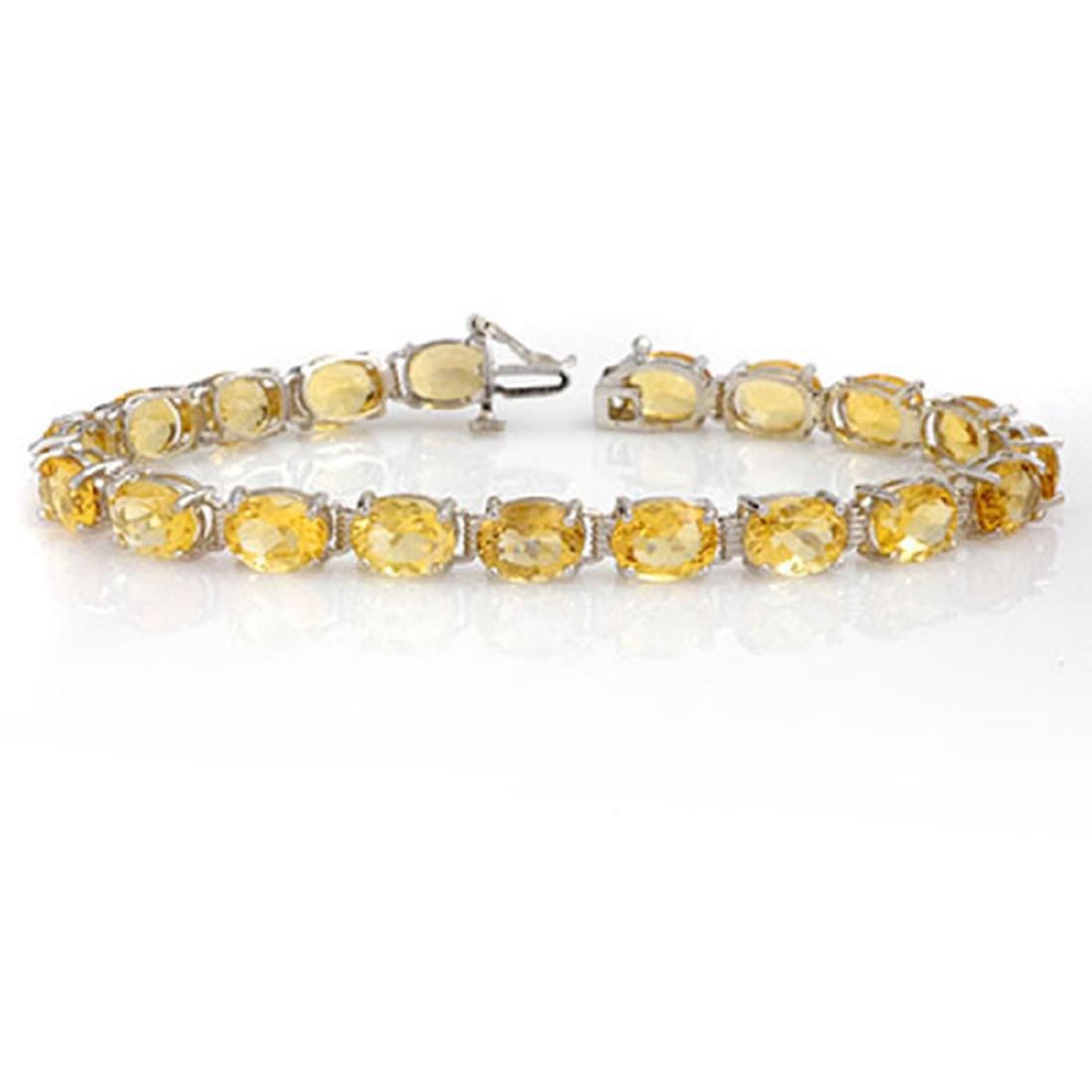25.67 ctw Citrine Bracelet 10K White Gold - REF-57M3F -: REF-57M3F - SKU:14291 ---- 25.67 ctw Citrine Bracelet 10K White Gold Designer Brand Luxury Jewelry, made in the USA Suggested Retail Price: $3,450 Factory offers perfect factory sizing, for all rings 
