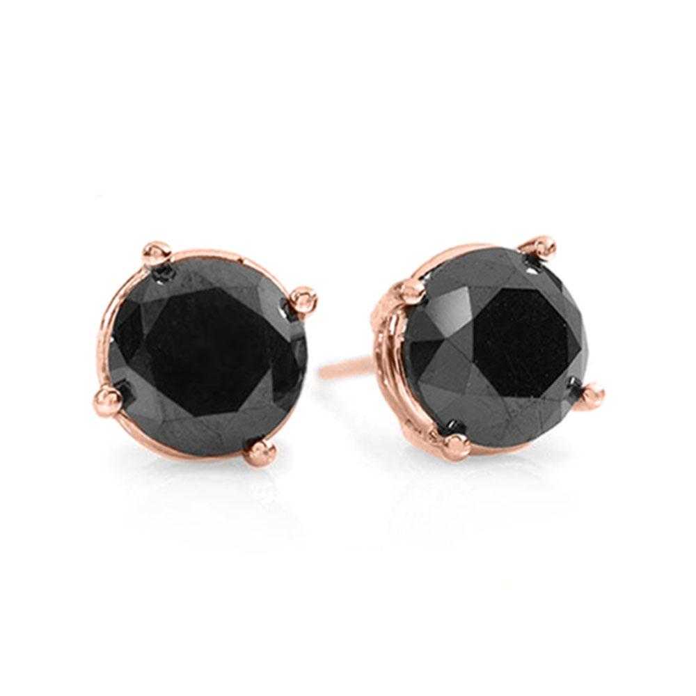 1.0 ctw VS Certified Black Diamond Stud Earrings 18k: REF-23K2Y - SKU: 14172 ---- 1.0 ctw VS Certified Black Diamond Stud Earrings 18k Rose Gold Designer Brand Luxury Jewelry, made in the USA Suggested Retail Price: $1,300 Factory offers perfect factory 