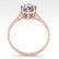 1.0 ctw Certified VS/SI Diamond Engagment Ring Vintage - 3