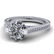 1 ctw Solitaire Certified VS/SI Diamond Ring Art Deco - 2
