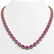 29.38 ctw Amethyst & Diamond Micro Pave Halo Necklace