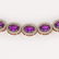 29.38 ctw Amethyst & Diamond Micro Pave Halo Necklace - 3